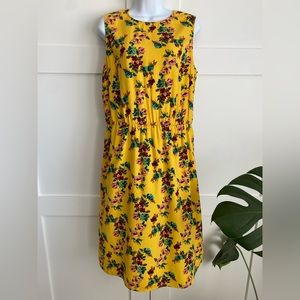 a new day Floral Sleeveless Midi Dress
